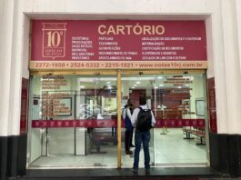 10º TABELIONATO OFÍCIO DE NOTAS – Filial Copacabana fechou