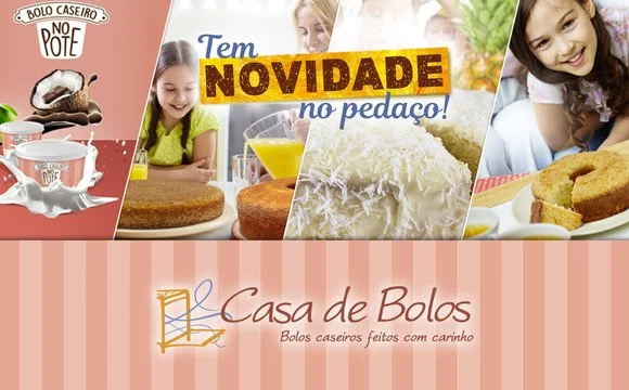 Nova unidade da Casa de Bolos é inaugurada em Copacabana Nova unidade da Casa de Bolos é inaugurada em Copacabana