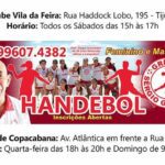 Esportes nas Areias da Praia de Copacabana – Handebol com Prof. Sergio Guimarães