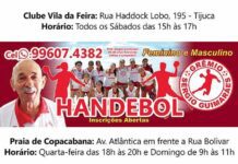 Esportes nas Areias da Praia de Copacabana – Handebol com Prof. Sergio Guimarães
