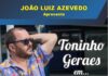 O cantor e compositor TONINHO GERAES Apresenta seu show ESTAÇÃO MADUREIRA na Sala Municipal Baden Powell Dia 05 de julho/2018