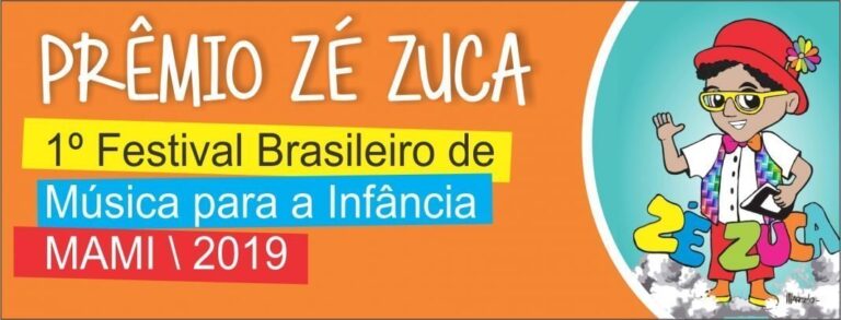 FETAERJ e MAMI abrem inscrições para o “Prêmio Zé Zuca – 1º Festival de Música Brasileira para a Infância” Inscrições até o dia 30 de abril.