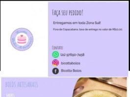 Delivery Bicotta Bolos Artesanais Copacabana