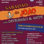 Dia 12/09 o produtor cultural João Luiz Azevedo estréia o SABADÃO DO JOÃO pela Radio Pop Rio Fm discutindo a reabertura dos Teatros e Casas de Shows antes da Vacina.