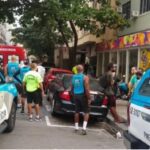 Homem joga botijão de gás de apartamento em Copacabana e mata uma pessoa.