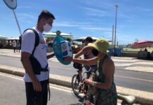 Dias 13 e 14/03 Orla Rio promove mais uma edição da blitz de conscientização nas praias Orla Rio promove mais uma edição da blitz de conscientização nas praias - Divulgação Orla Rio