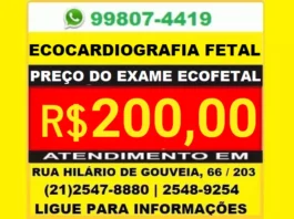 exame de ecocardiografia fetal ecofetal popular copacabana