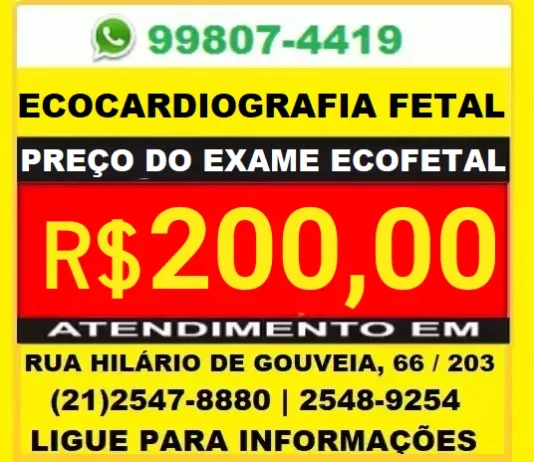 exame de ecocardiografia fetal ecofetal popular copacabana
