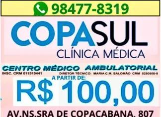 Clinica Médica Popular Copacabana RJ CopaSul