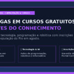 Cursos Gratuitos nas Naves do Conhecimento