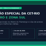 Operação de Trânsito da CET-Rio no Aterro do Flamengo