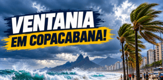 Ventos de 91 km/h e Calor de 38°C: Alerta do COR em Copacabana