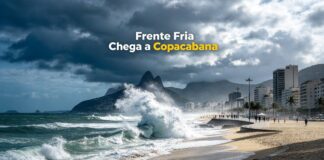 Frente Fria em Copacabana: Queda de Temperatura e Alerta do COR