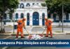 Comlurb Limpa Ruas e Colégios de Copacabana Pós-Eleição
