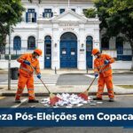 Comlurb Limpa Ruas e Colégios de Copacabana Pós-Eleição